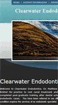 Mobile Screenshot of clearwaterendodontics.com